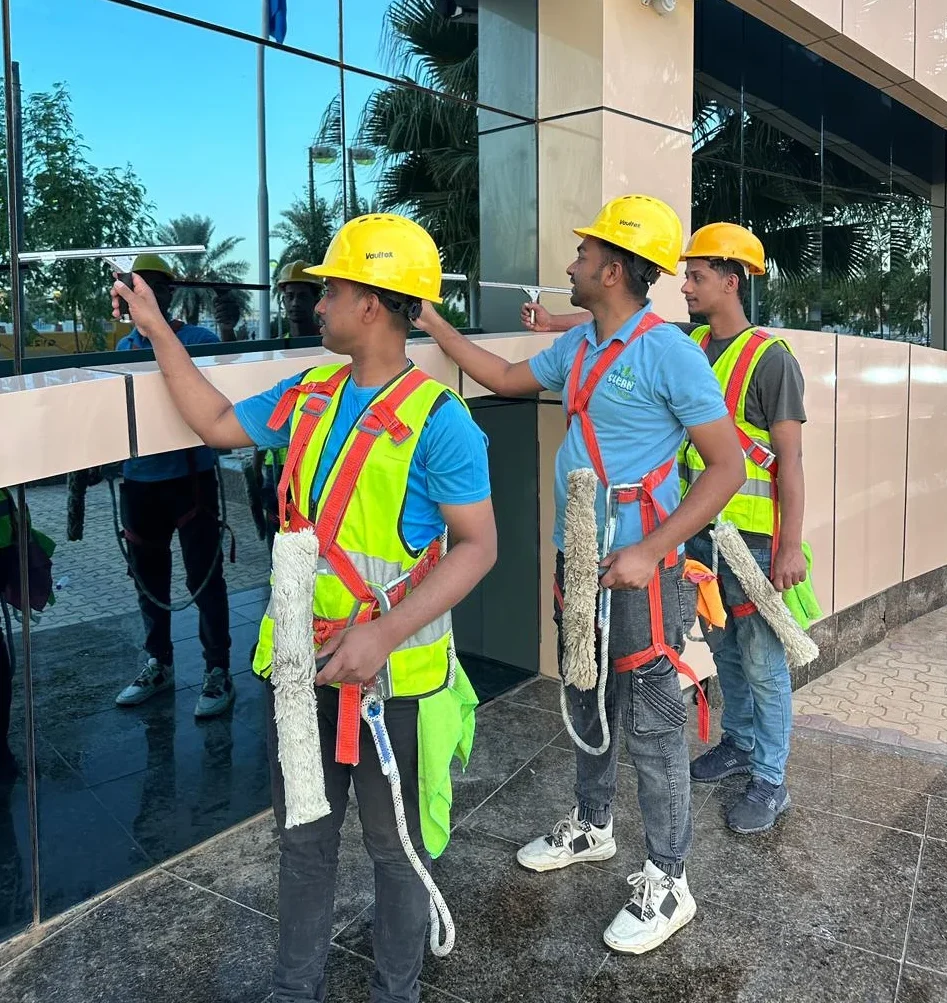 تنظيف الواجهات في تبوك